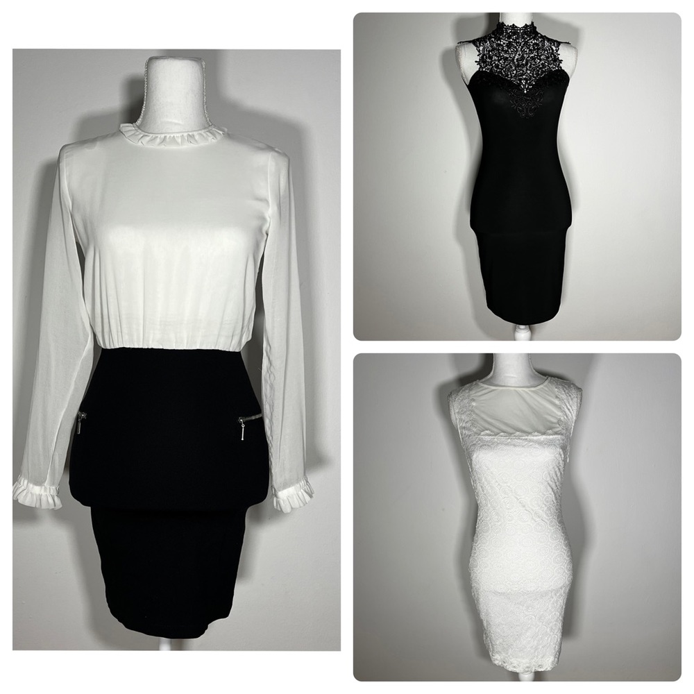 3x Zara Dresses Size XS